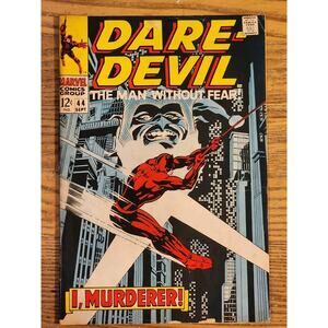 Daredevil #44 2nd Appearance Jester! Colon/Steranko Cover! Marvel 1968 VF